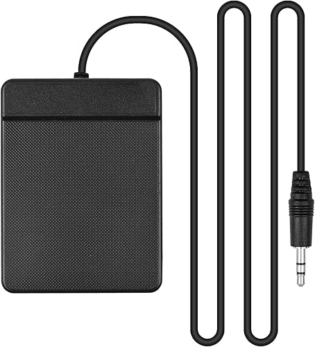 Miniatura 1 de mewmewcat Pedal de sostenimiento compacto con interfaz de 0.138 in, pedal único universal para instrumentos musicales, piano enrollable portátil,