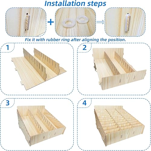 Miniatura 6 de Hejall Wooden Desktop Storage Box Mobile Phone Management Storage Box Creative Desktop Office Meeting Finishing Grid Multi Cell Phone Rack Display