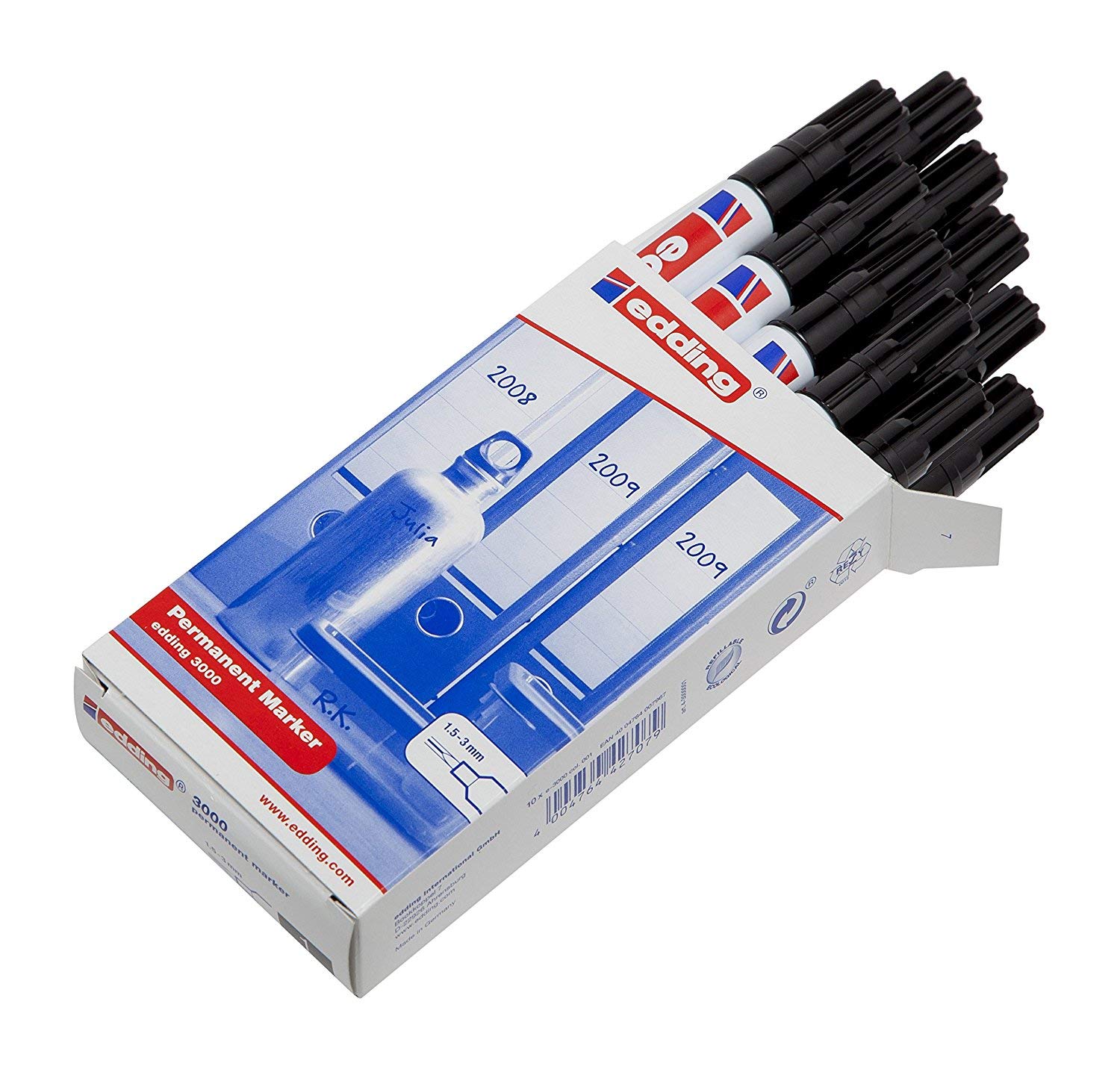 edding 3000 (schwarz, 30 Stifte)