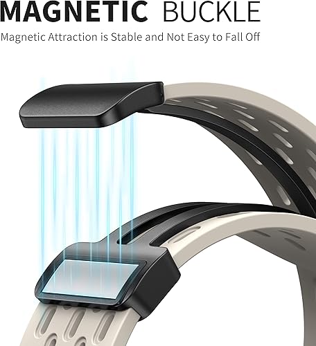 Miniatura 7 de Correa deportiva magnética antisudor para Apple Watch, correas de silicona impermeable y transpirable. Para compatible con iWatch Ultra SE Series