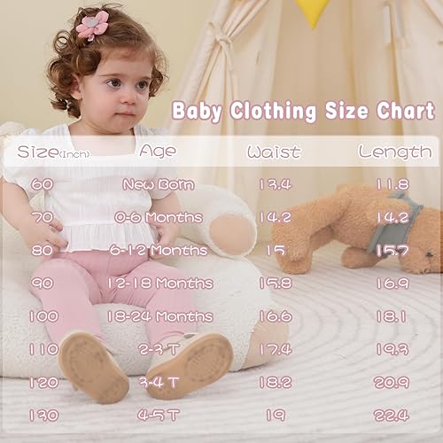 Miniatura 2 de Unikaka Paquete de 5 pantalones unisex para bebés de 0 a 48 meses en gris, blanco, negro, naranja y rosa