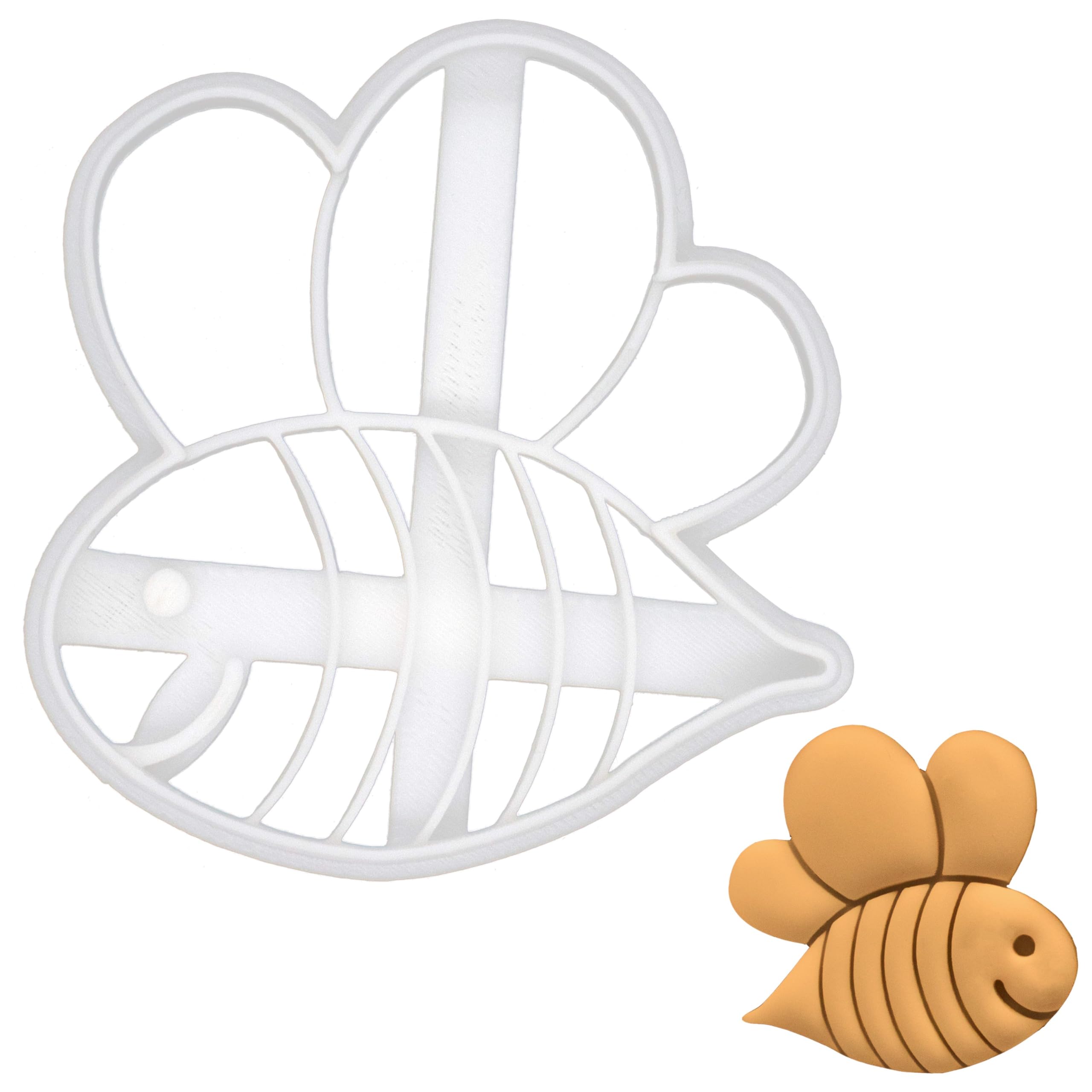 Cortador de galletas con forma de abeja, 1 pieza