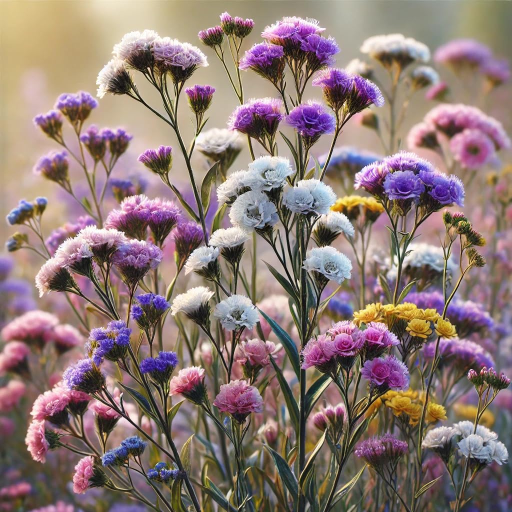 Amazon.com : NIKA SEEDS - Seeds Flowers Statice Sea Lavender