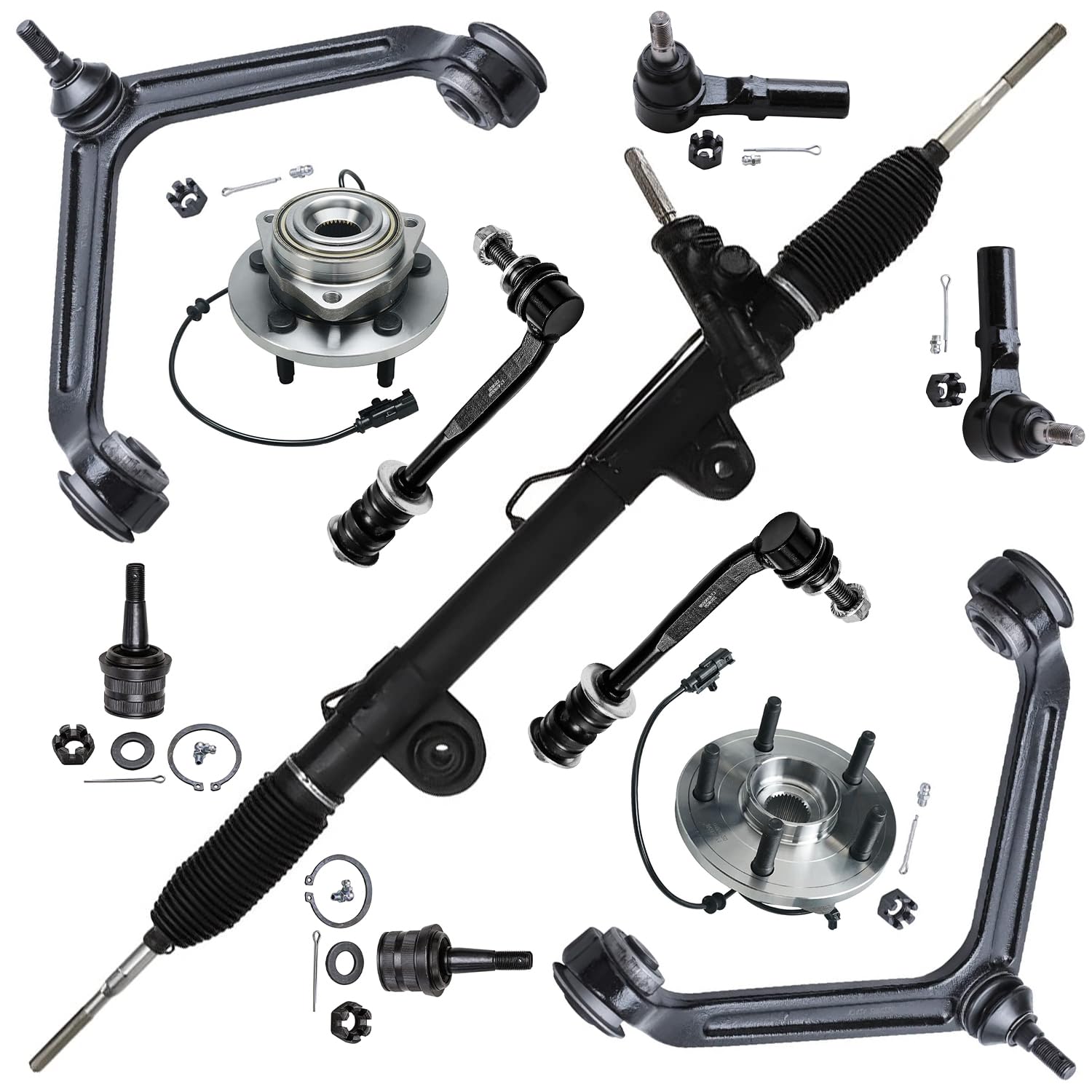 Detroit Axle - Rack &amp; Pinion Kit for 07-09 Chrysler Aspen Replacement