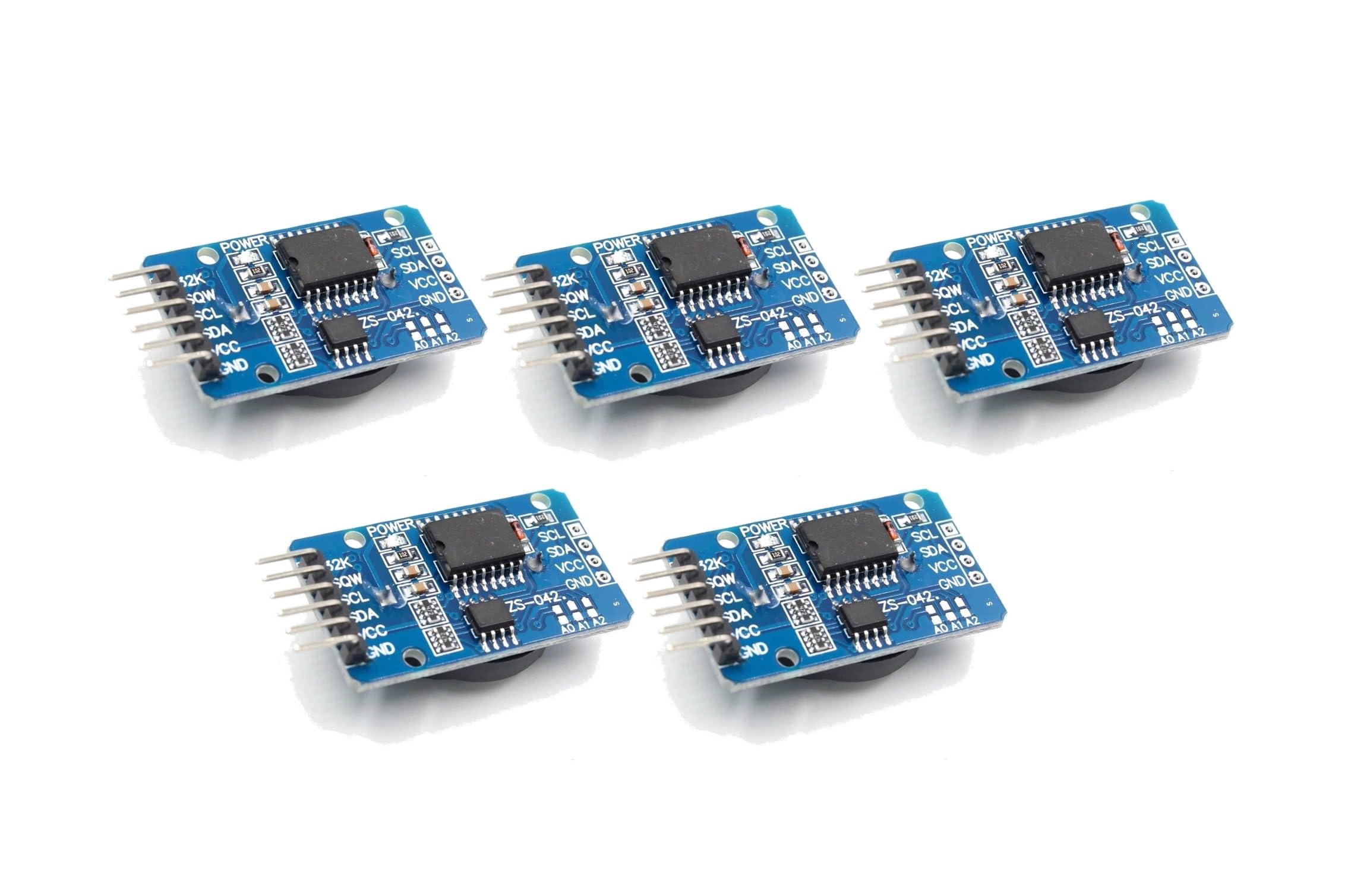 5 Stück DS3231 AT24C32 IIC Präzisionsuhrmodul