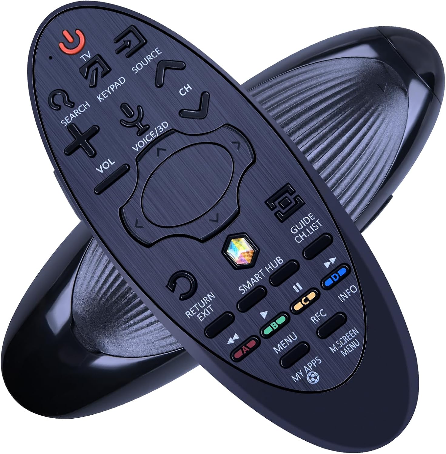 BN59-01181B Replacement Remote Control fits Samsung Smart TV BN59-01185F BN59-01181A BN59-01185A BN59-01181B BN59-01182F (Without Voice Function)