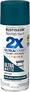 26 Blue Bathroom Ideas That Feel Fresh and Serene 9 Rust-Oleum 331185 Painter's Touch 2X Ultra Cover Spray Paint, 12 oz, Ult...