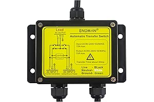 ATS 120V Automatic Transfer Switch for Home Generator