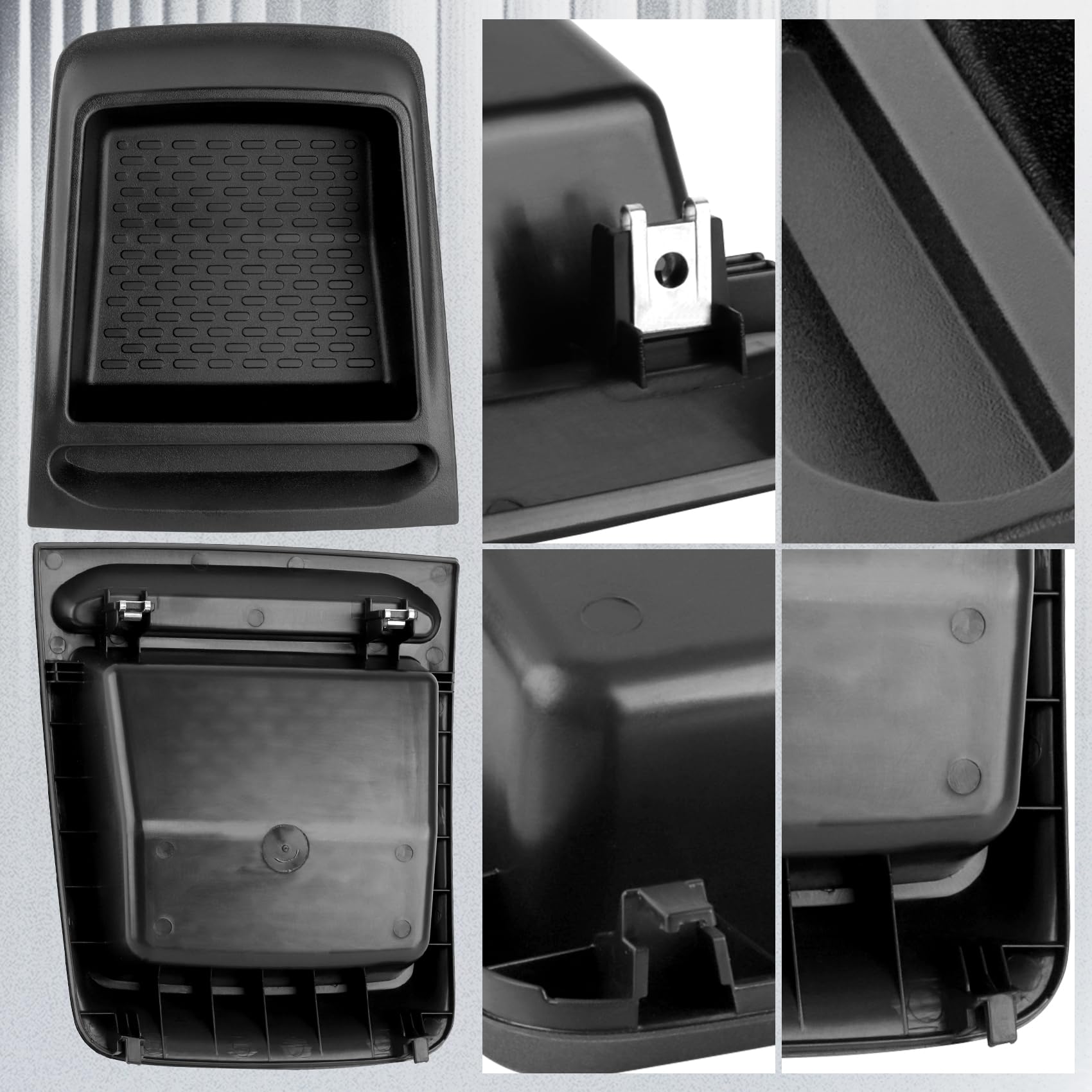 Auto Armaturenbrett Aufbewahrungsbox Mittelkonsole Instrument Aufbewahrungsbox für FIAT Ducato Peugeot Boxer Citroen Relay ab 2014, Ablage Armaturenbrett Organizer Tablett 735699812