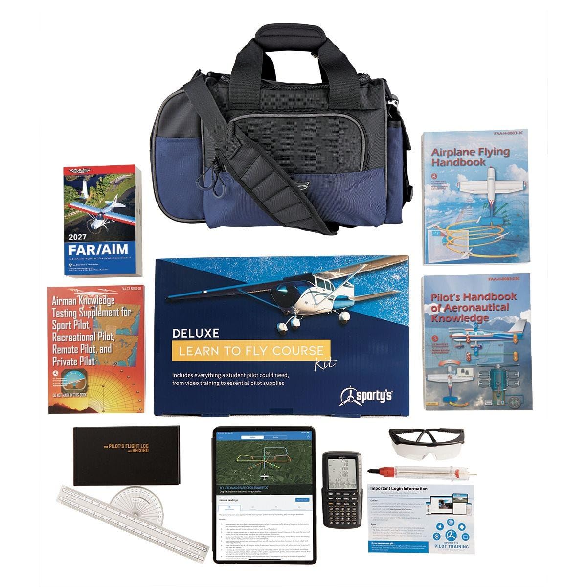 Amazon.com: Sporty's Deluxe Learn to Fly Kit - Private Pilot