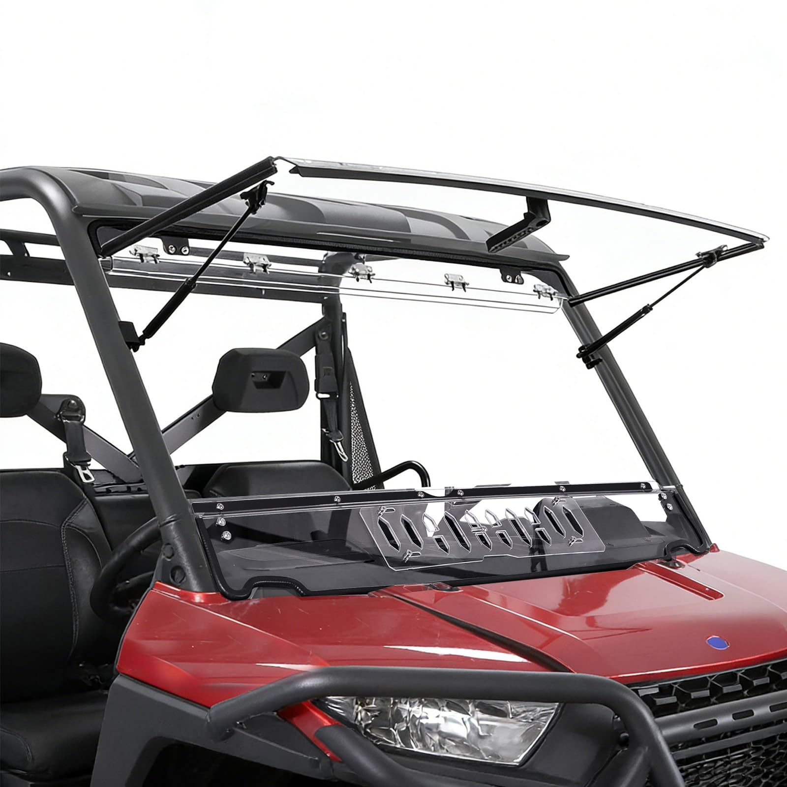 Amazon.com: StarknightMT 3-in-1 Flip Windshield Compatible with
