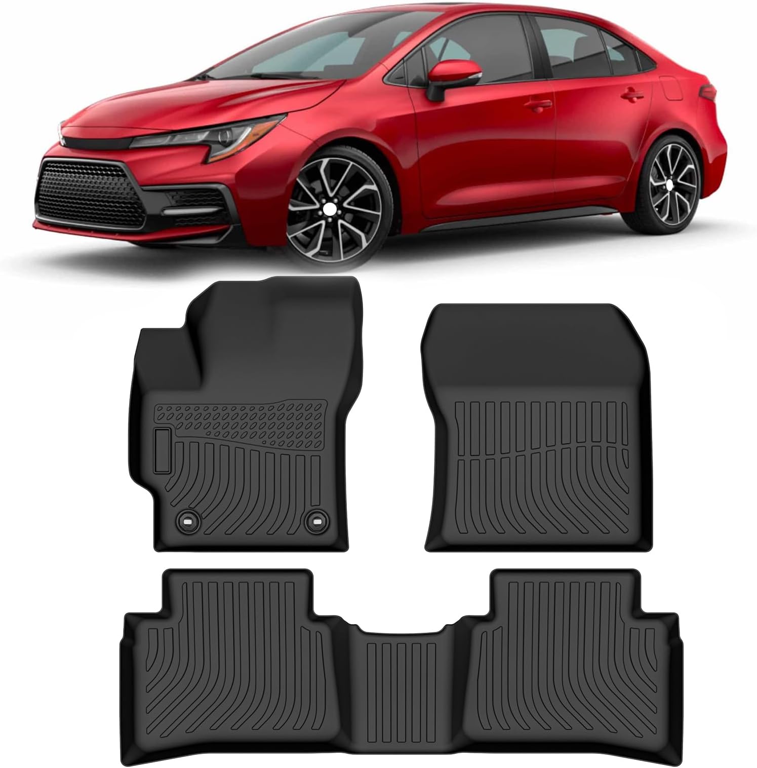 Amazon.com: Floor Mats for Toyota Corolla 2019 2020 2021 2022 2023 2024 ...