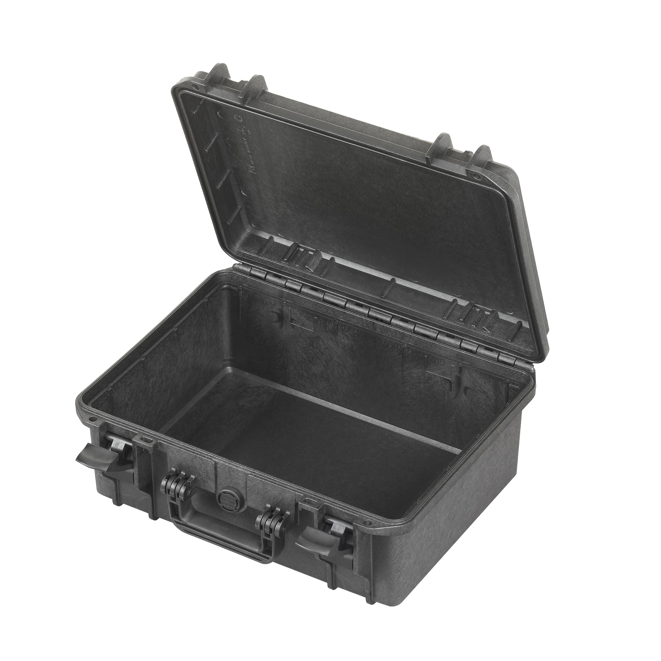 MAX Cases - MAX380H160.079 Negro - Maleta hermética vacía - Dimensiones internas 380 x 270 x 160 mm