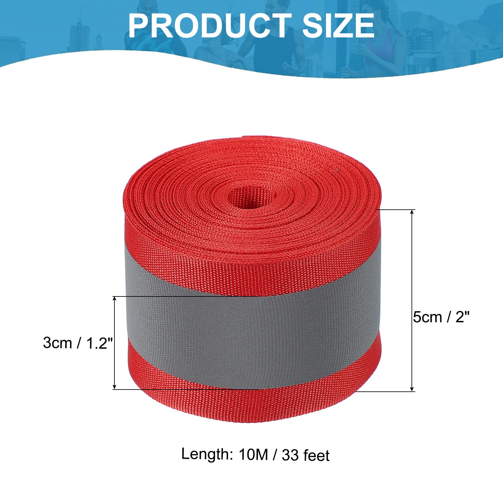 PATIKIL Reflective Tape Strip - Image 2