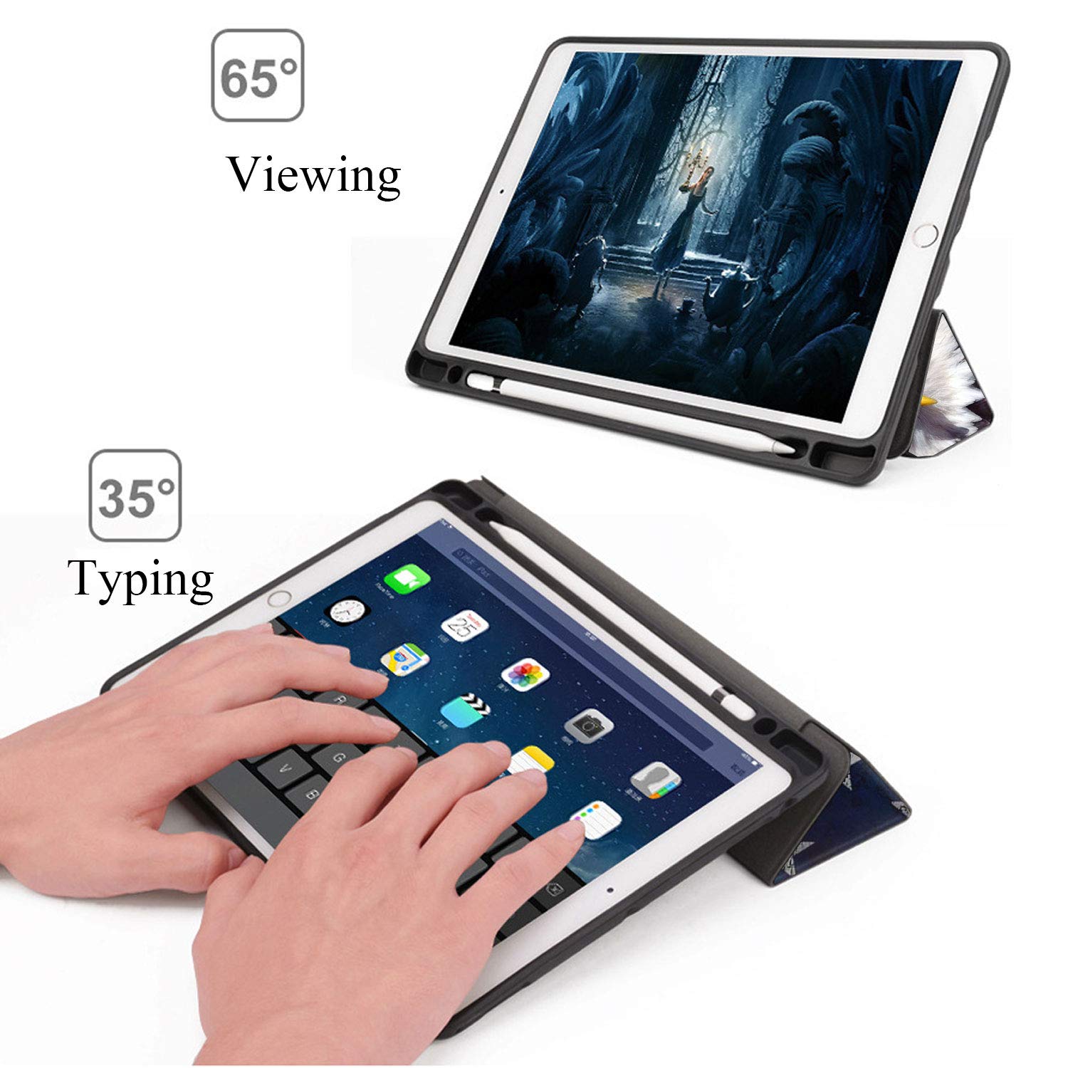 【ラマク】ipad4台 Amazon.co.jp: KU XIU 折りたたみ式マグネットスタンド iPad Pro