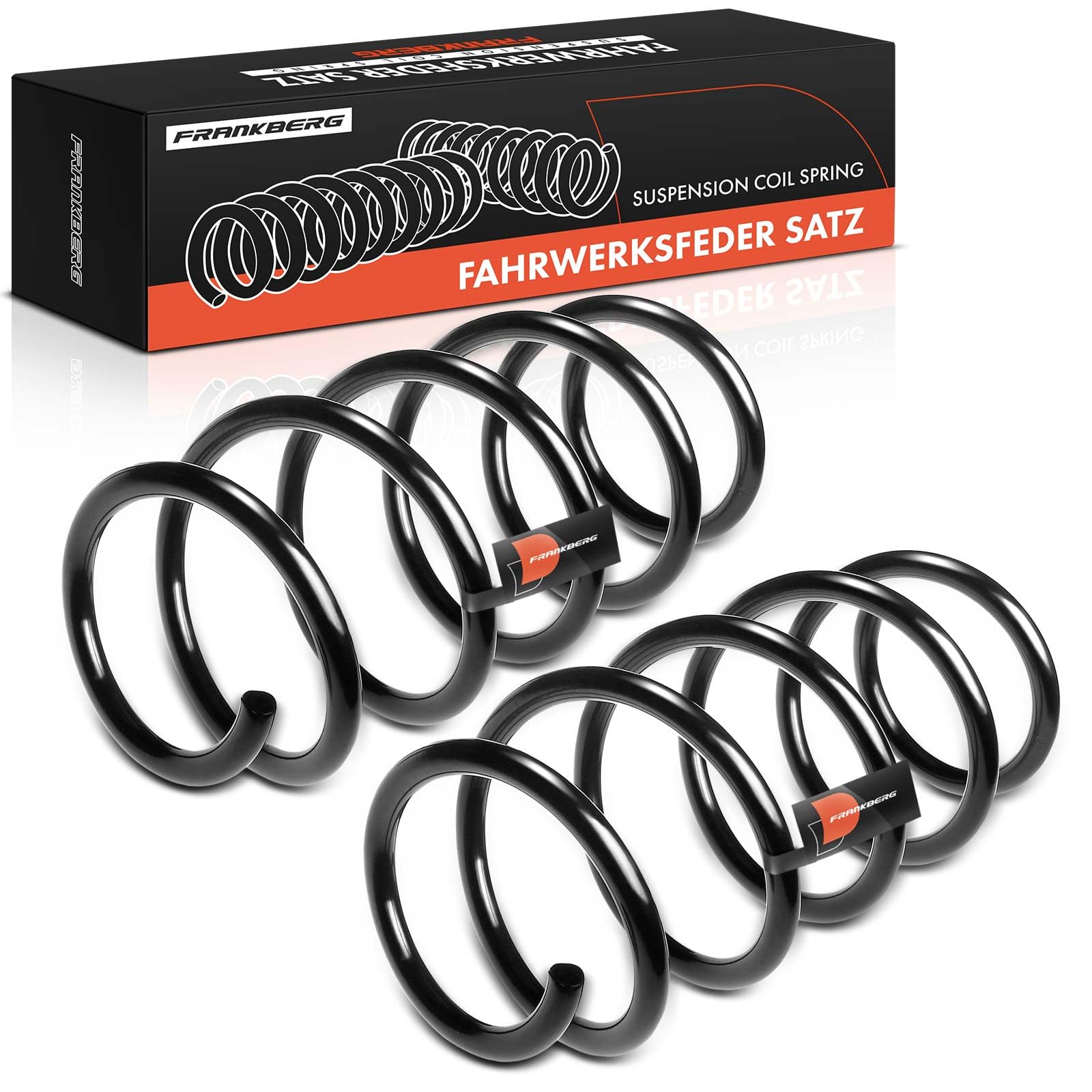 Frankberg 2 ressorts de suspension, essieu avant 334234 | Compatible avec: Corsa C Box/Hatchback X01, Corsa C X01