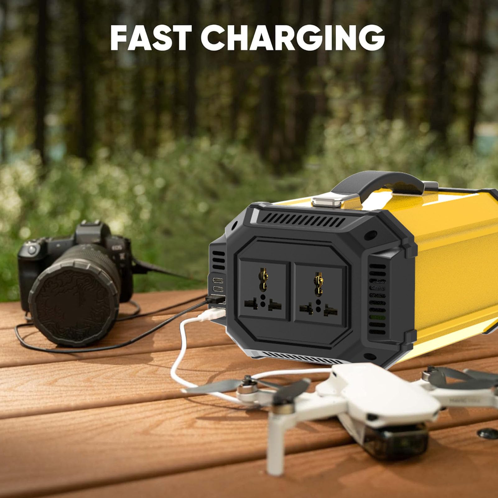 Topiky Convertitore Portatile Efficiente per Auto da 800 W per Viaggiatori di Emergenza Materiale ABS con Visualizzazione in Tempo Reale