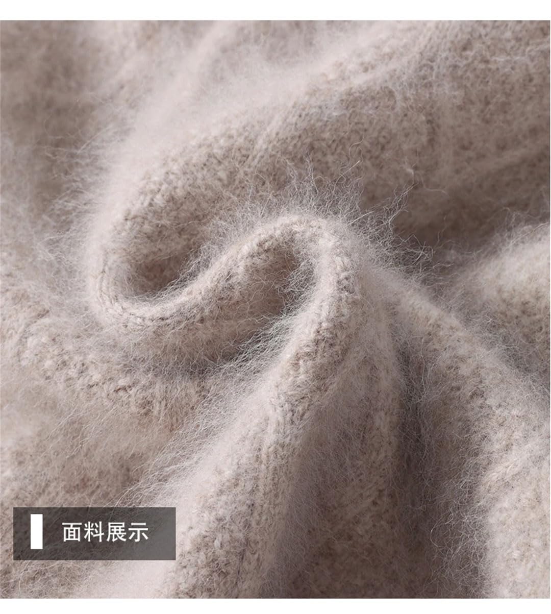 Maglione di fondo di colore solido di affari del maglione del cachemire del collo rotondo degli uomini