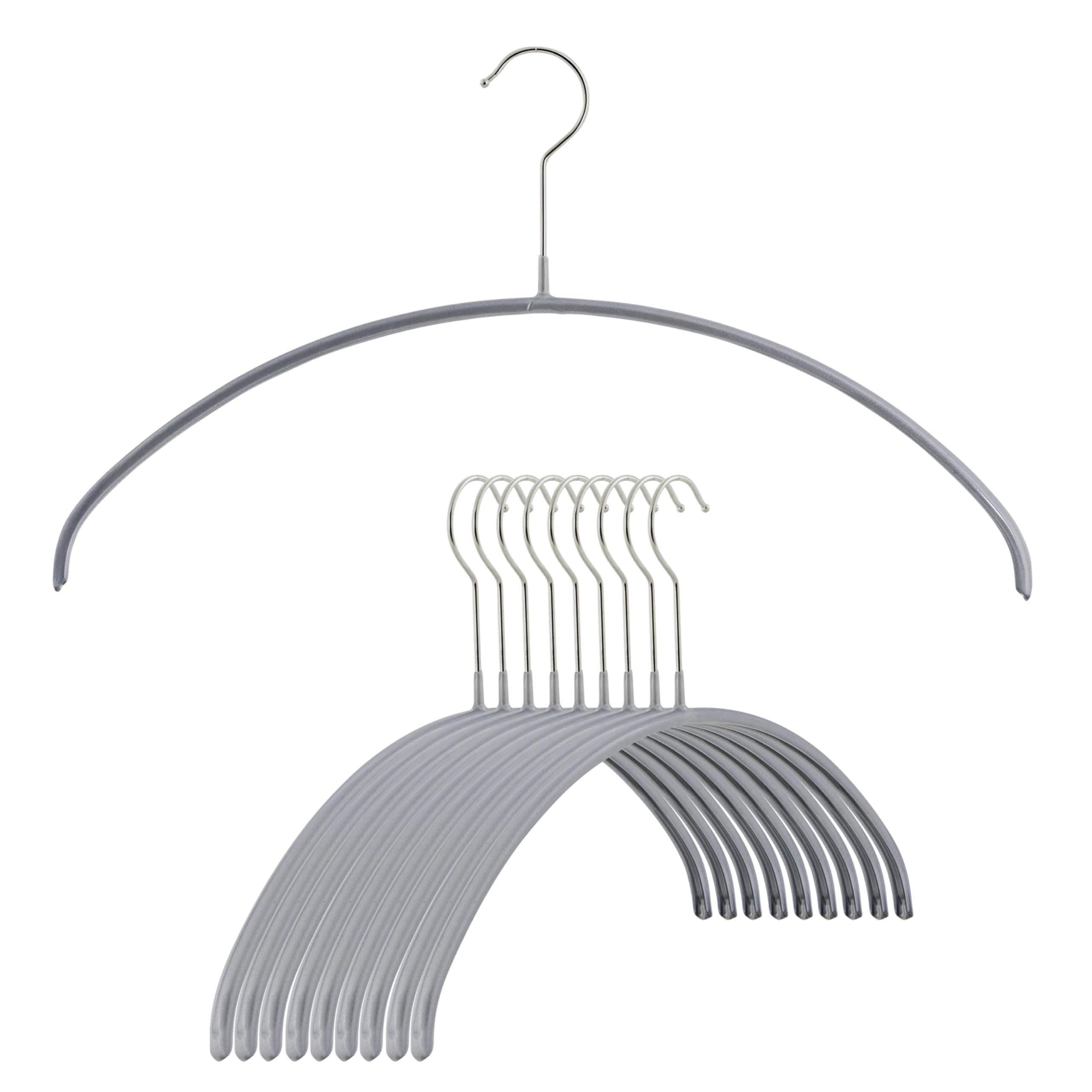 Cintres larges en acier Mawa pour optimiser le rangement du dressing