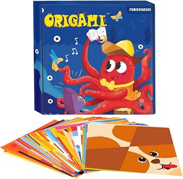 Paper Craft Model Kit, Folding Paper Set for Preschool Creative Play, Arts and Crafts Kit for Boys and Girls Aged 6-12, Educational Toys for Artistic Development and Learning