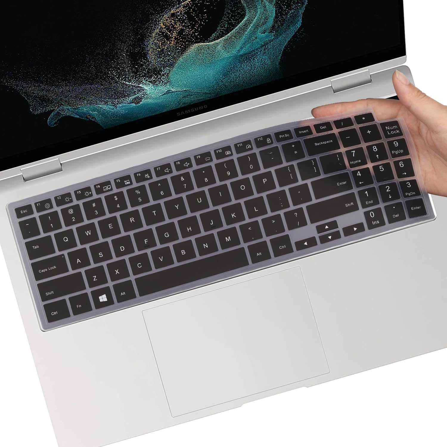 Casoshield Keyboard Cover for Samsung Galaxy Book 4 360/Pro 360