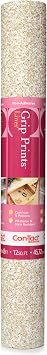 Con-Tact Brand Grip Prints Shelf Liner, Durable and Non-Adhesive Liners, Non-Slip Drawer and Cabinet Liner, 18" x 8, Beige Granite, Pack of 1 Roll