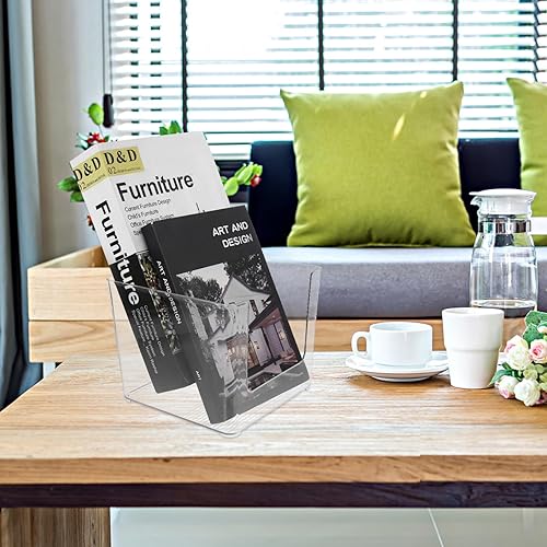 Miniatura 2 de MAGICLULU Contenedores de almacenamiento transparentes para libros, caja de almacenamiento de DVDCD, caja transparente para DVD, caja de