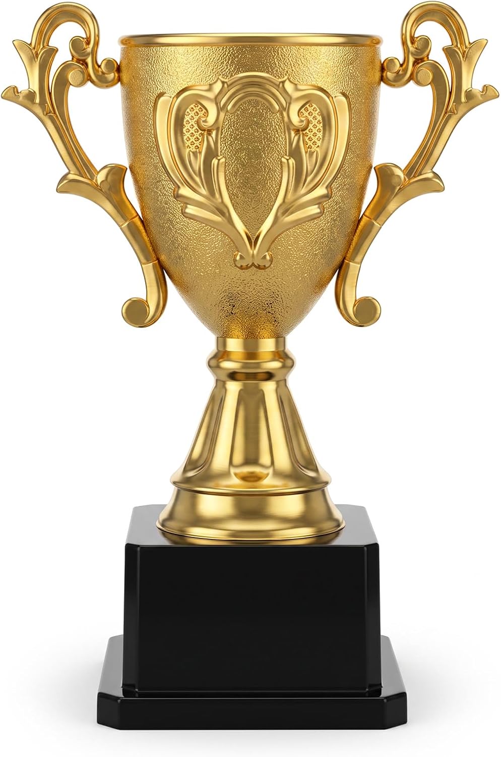 Gold Plastic Trophy 7 Inch Golden Trophy Cup Award Winning Prize