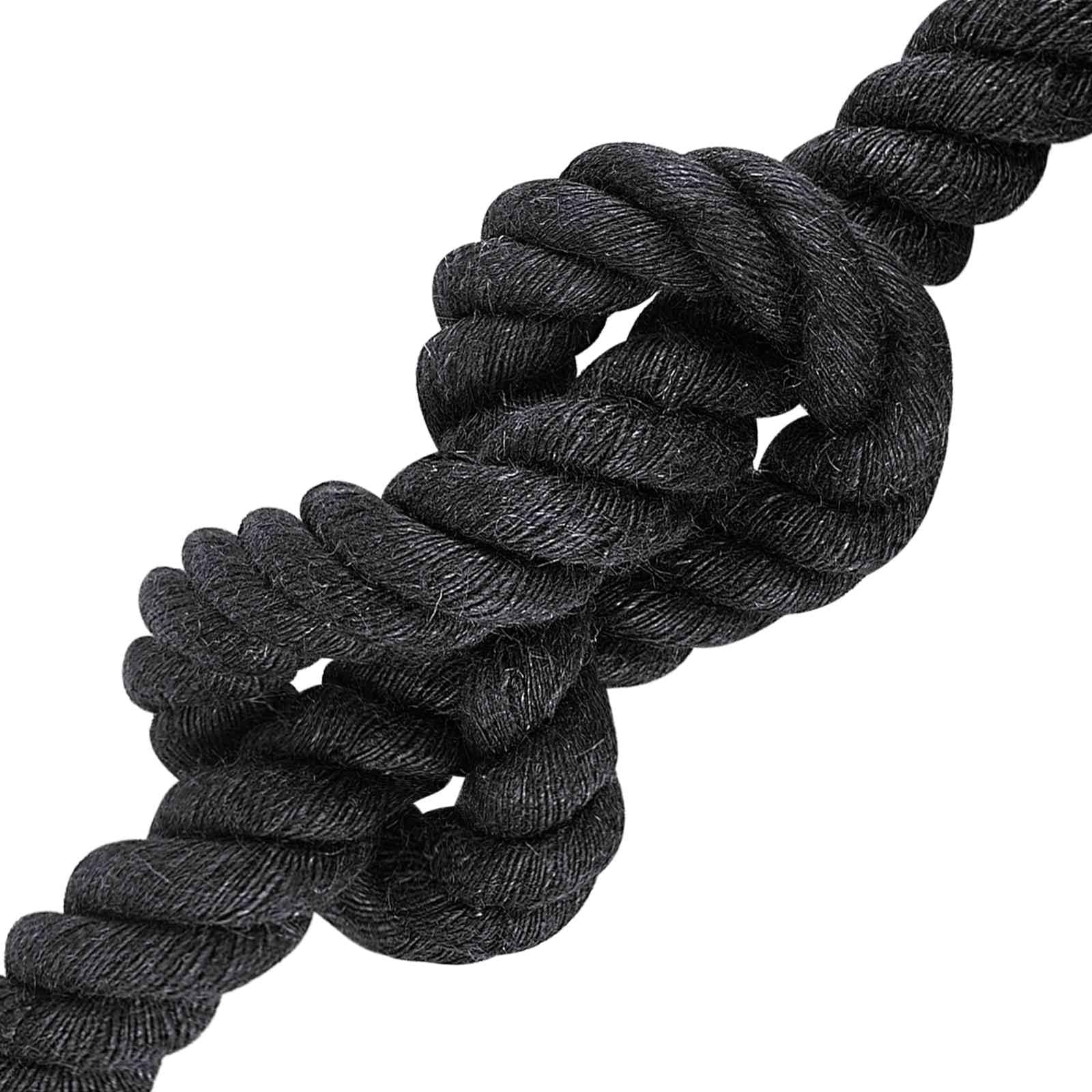 Corda di iuta da 36 cm, 100% Tossa, 3 strati, con buona protezione per nodi, per giardino, artigianato, esterni, casa, officina e campeggio, versatile e robusta