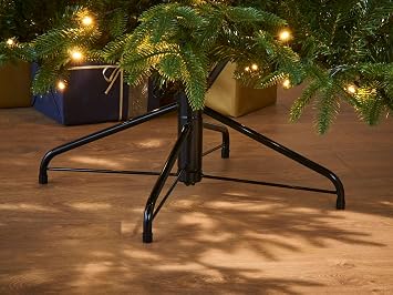 WeRChristmas Pre-Lit the Royal Fir Multi-Function Christmas Tree with 450-LED Lights, 6 feet/1.8 m - 112 x 112 x 180 cm, Green