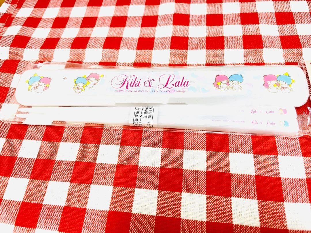 Amazon.co.jp: キキララ 可愛いお箸箱 レトロ リトルツインスターズ 18
