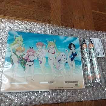Amazon.co.jp: セガラッキーくじ 小林さんちのメイドラゴン 3点