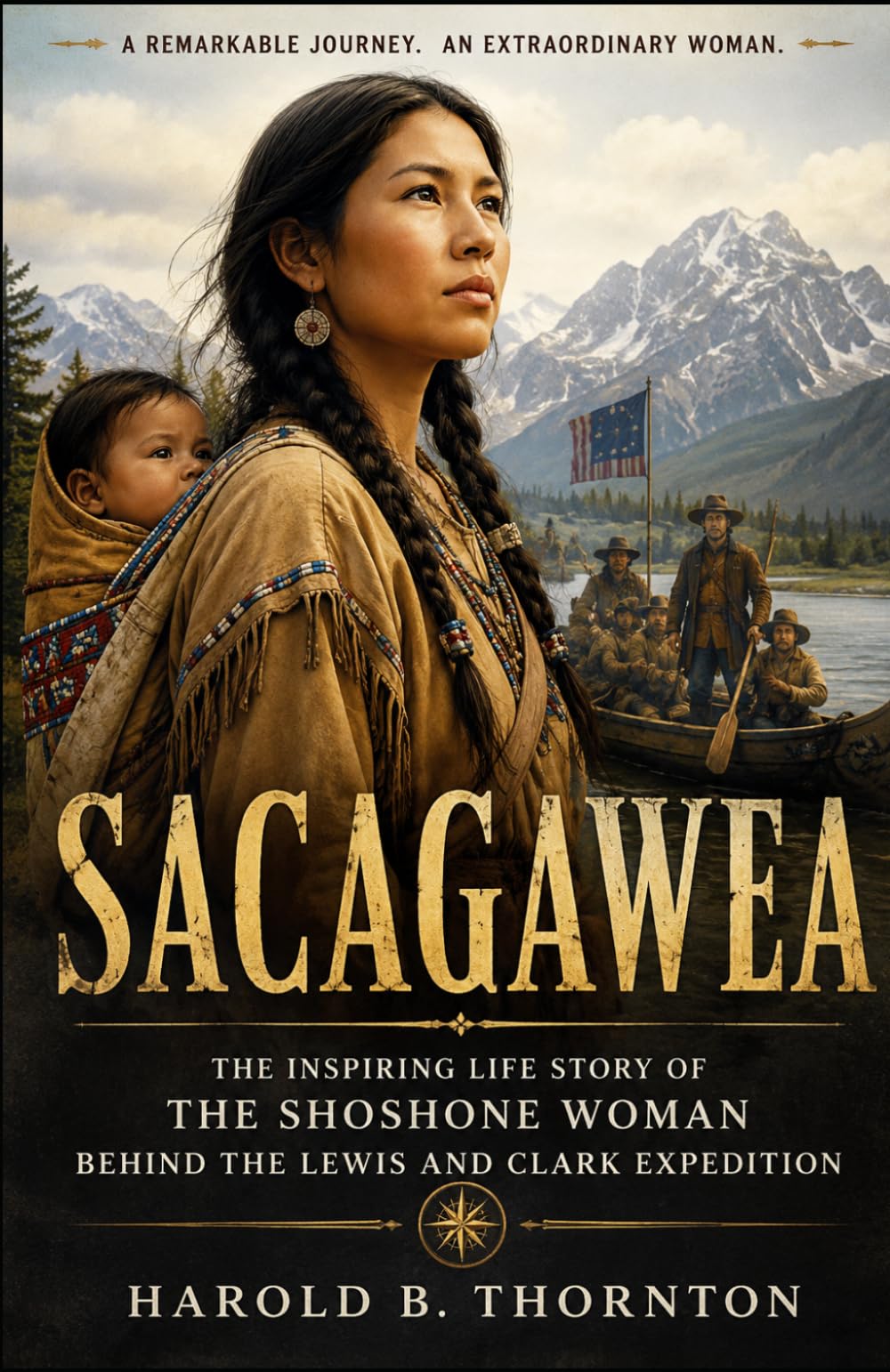 Sacagawea: The Inspiring Life Story of the Shoshone Woman Behind the Lewis and Clark Expedition