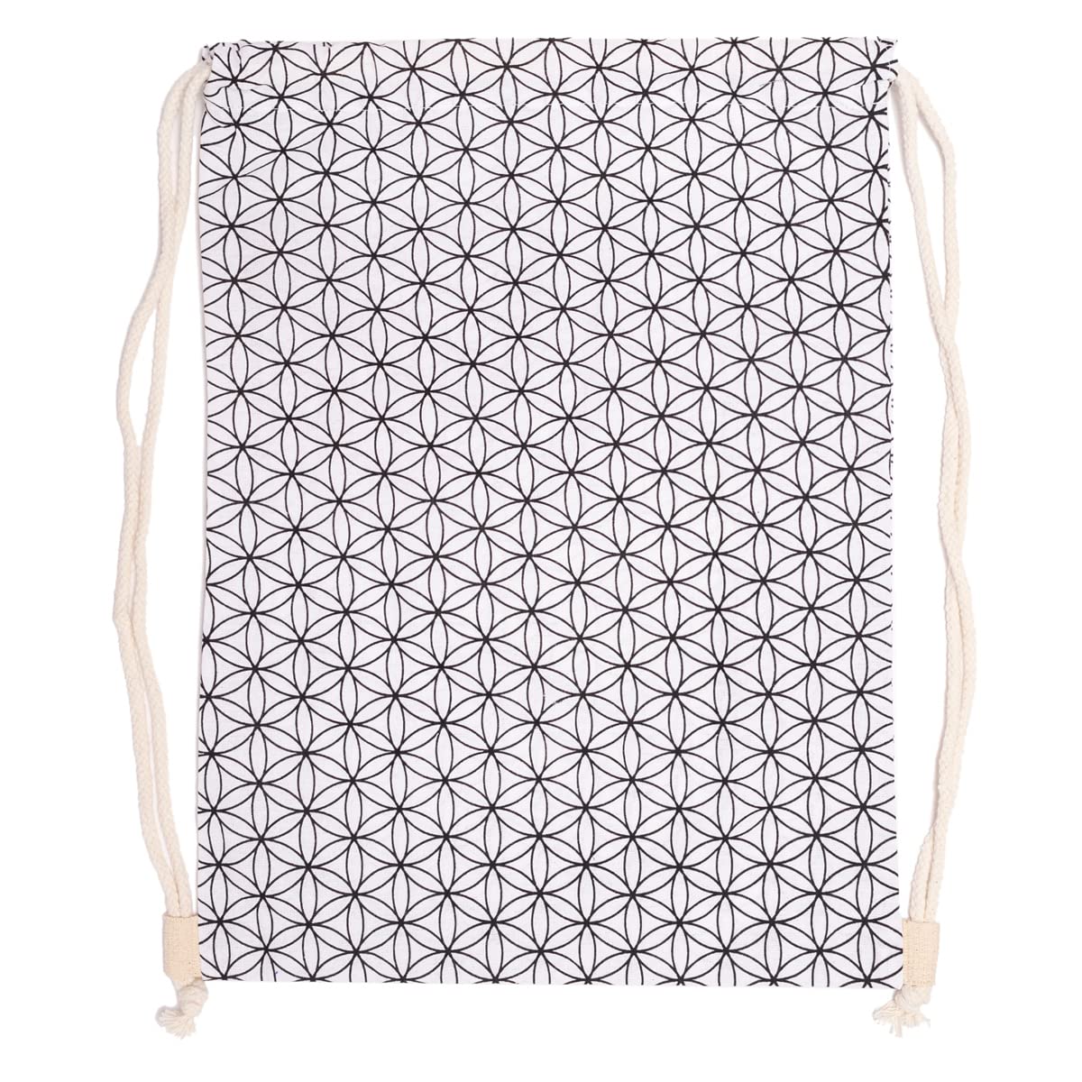 PANASIAM simple-bag, flower of life white - Image 2