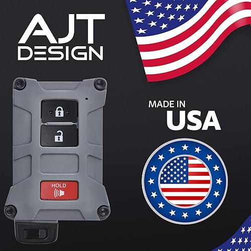 Miniatura 6 de AJT DESIGN Funda de repuesto para llavero Toyota Tacoma, Tundra, 4Runner V1 - Hecho a medida en Estados Unidos (color cemento)
