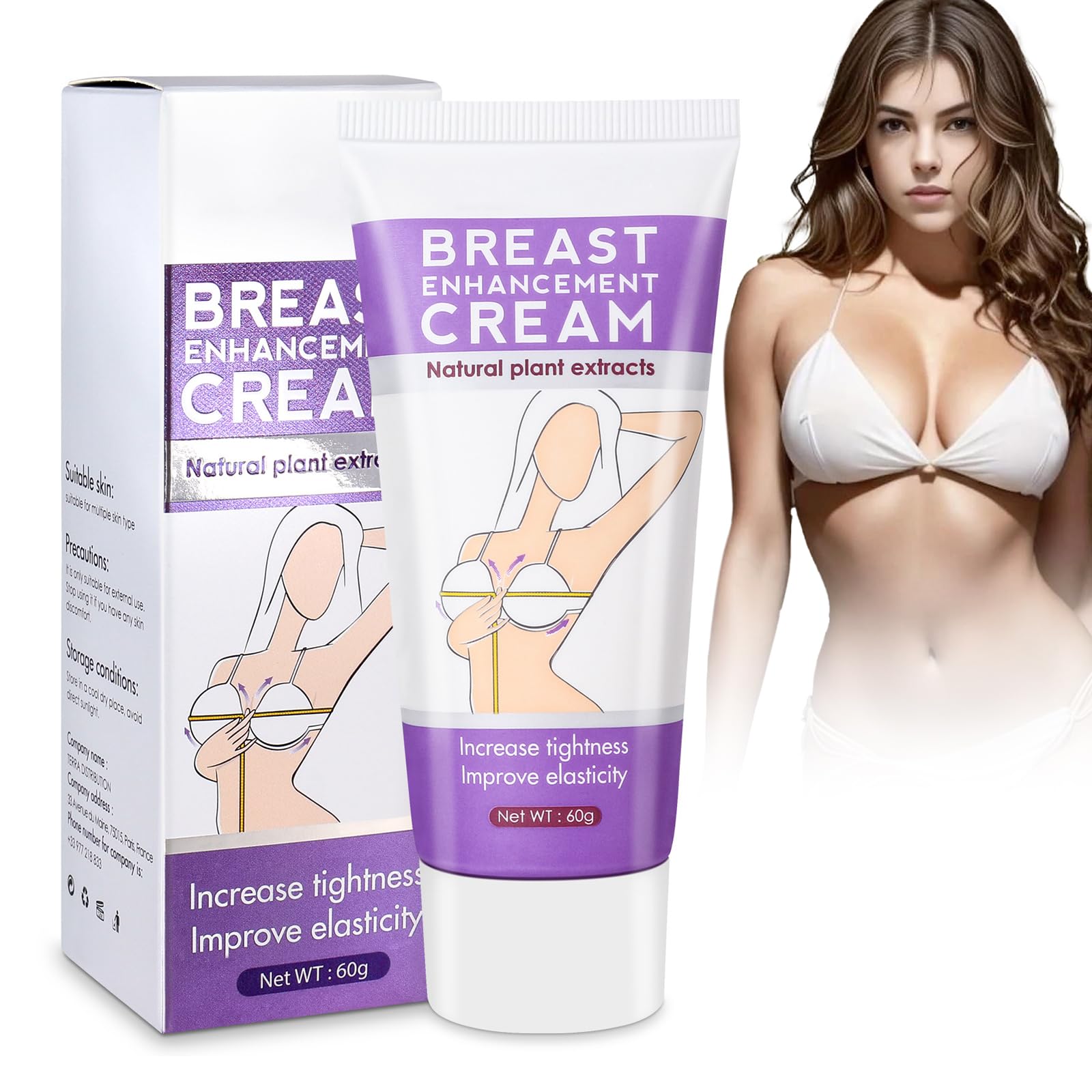 Rostblant breast enlargement and care cream for rapid growth and