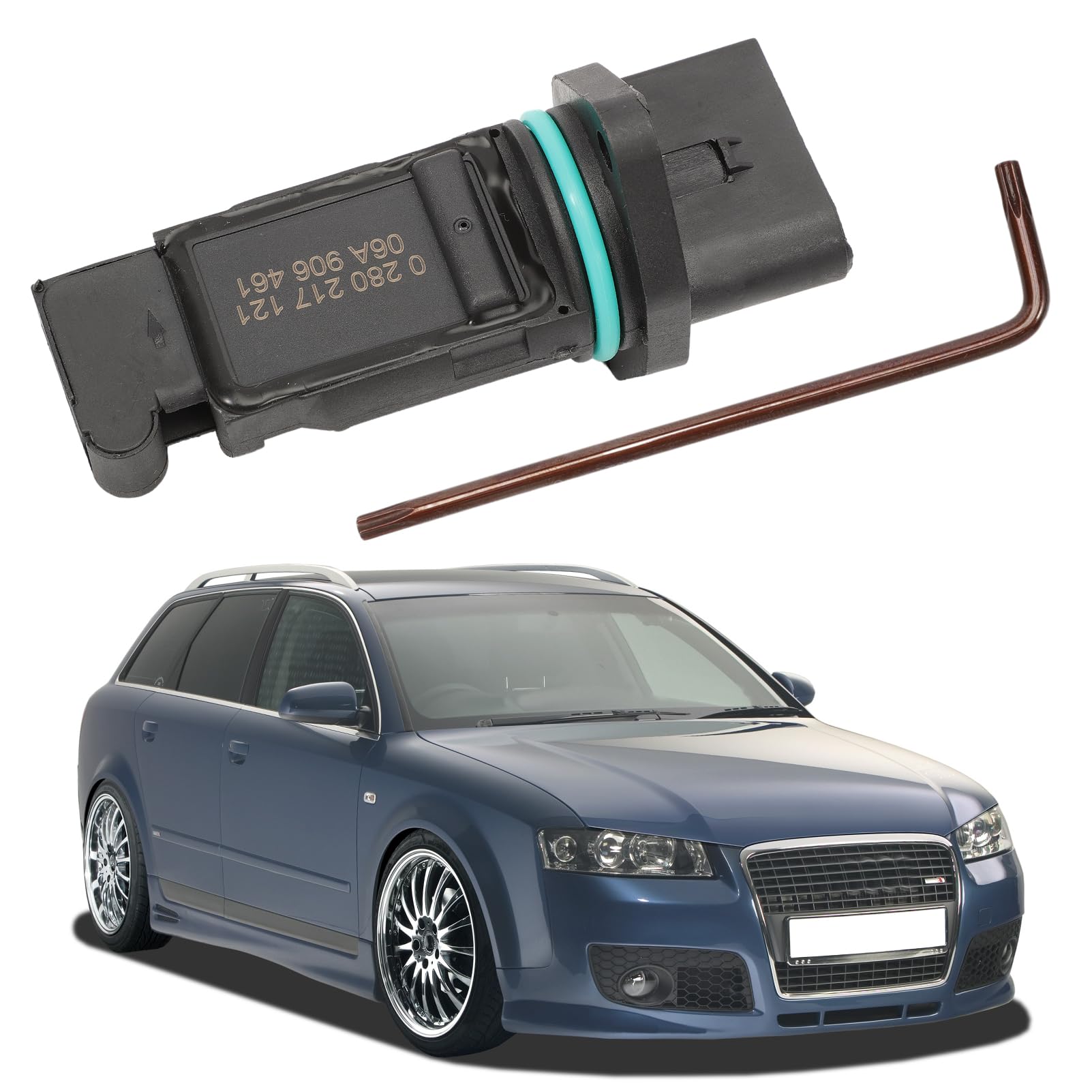 0280217121 Connecteur 5 broches Débitmètre Capteur MAF pour A3 A4 A6 Galaxy Leon Toledo Fabia 0280217122