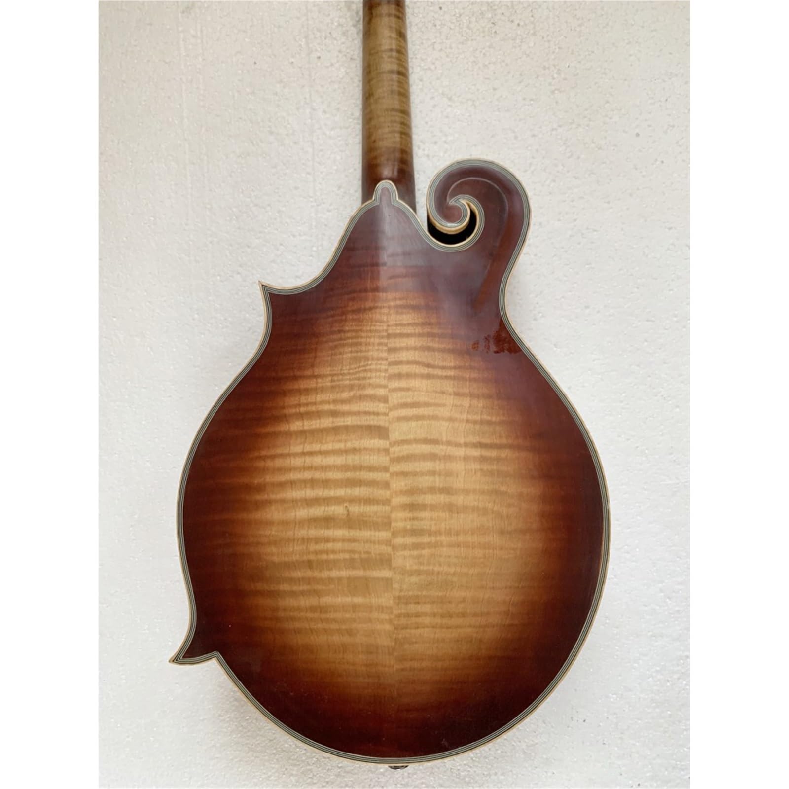 Mandolin Instrument Kit Spruce Veneer Handmade Mandolin Tiger Maple Back And Sides Mandolin - Image 5