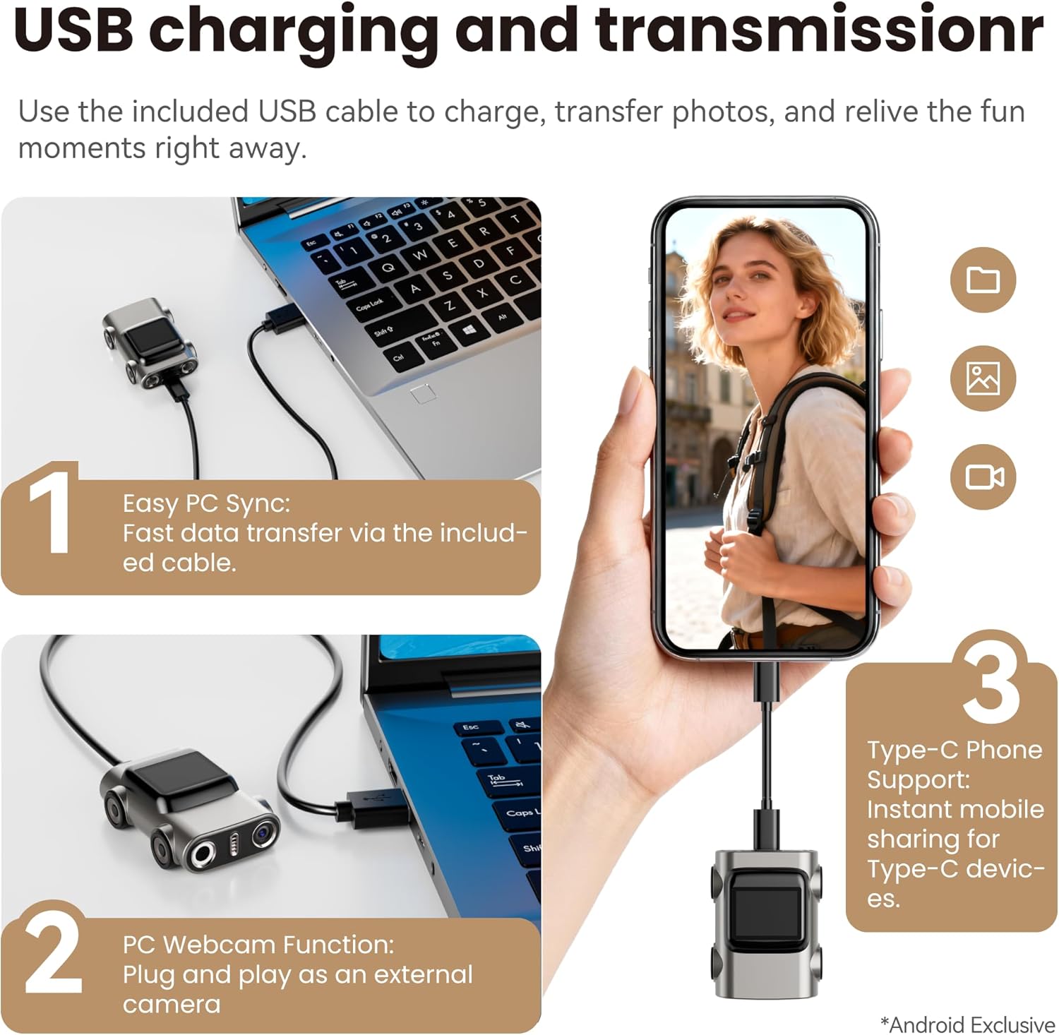 Mini Keychain Digital Camera:4K Digital Car Shape Tiny Camera with 32GB Card, 64MP Pocket Video Camera, 1" HD Display, 400mAh Battery Portable Small Cameras with Elegant Gift Box for Travel,Kids,Gifts
