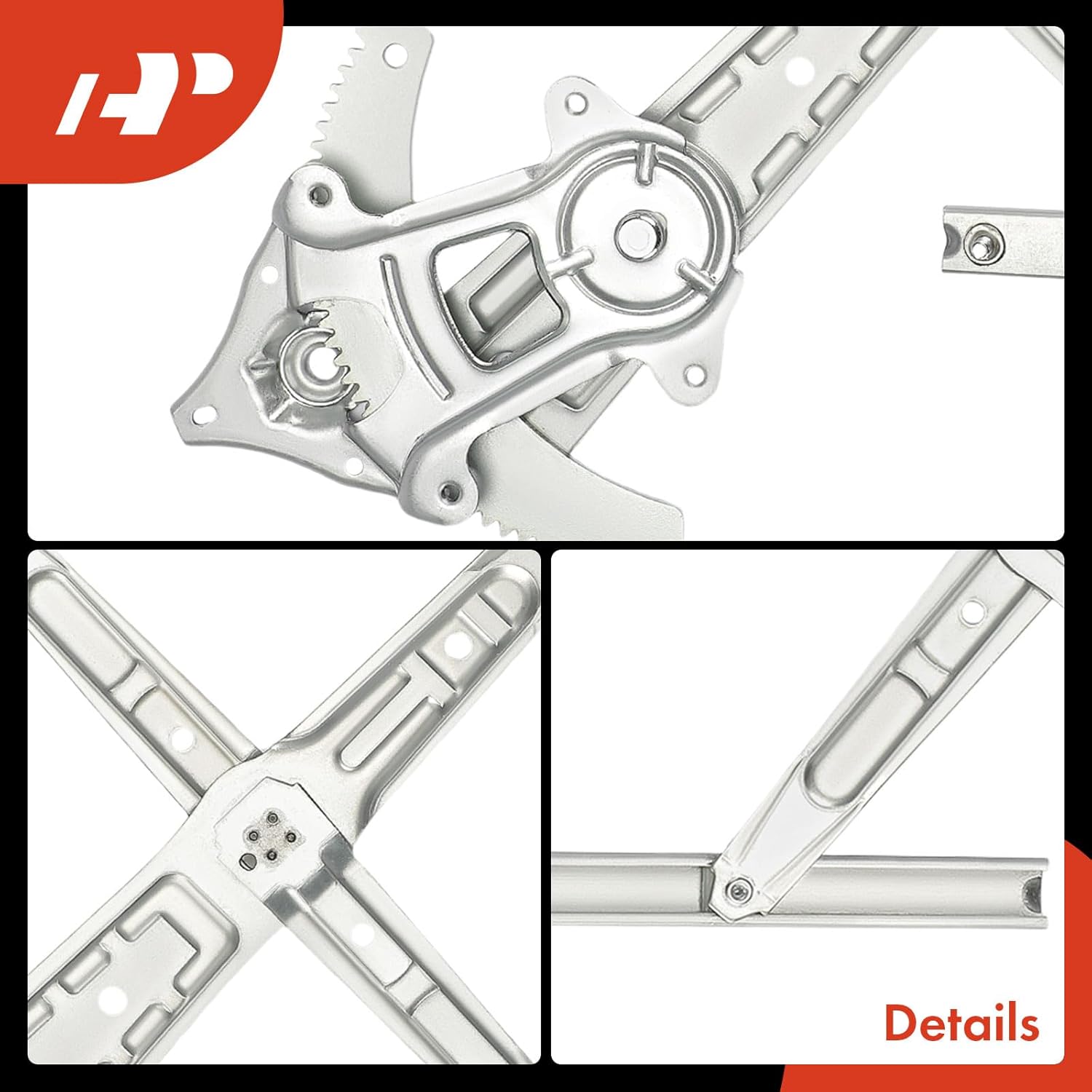 A-Premium Power Window Regulator Rear Passenger Side Compatible with Infiniti Q50 2014-2024, Without Motor