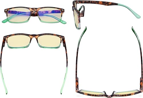 Miniatura 9 de Eyekepper - Lentes de lectura para computadora, con filtro de luz azul, lentes para leer, bloquea el deslumbramiento, para hombres y mujeres