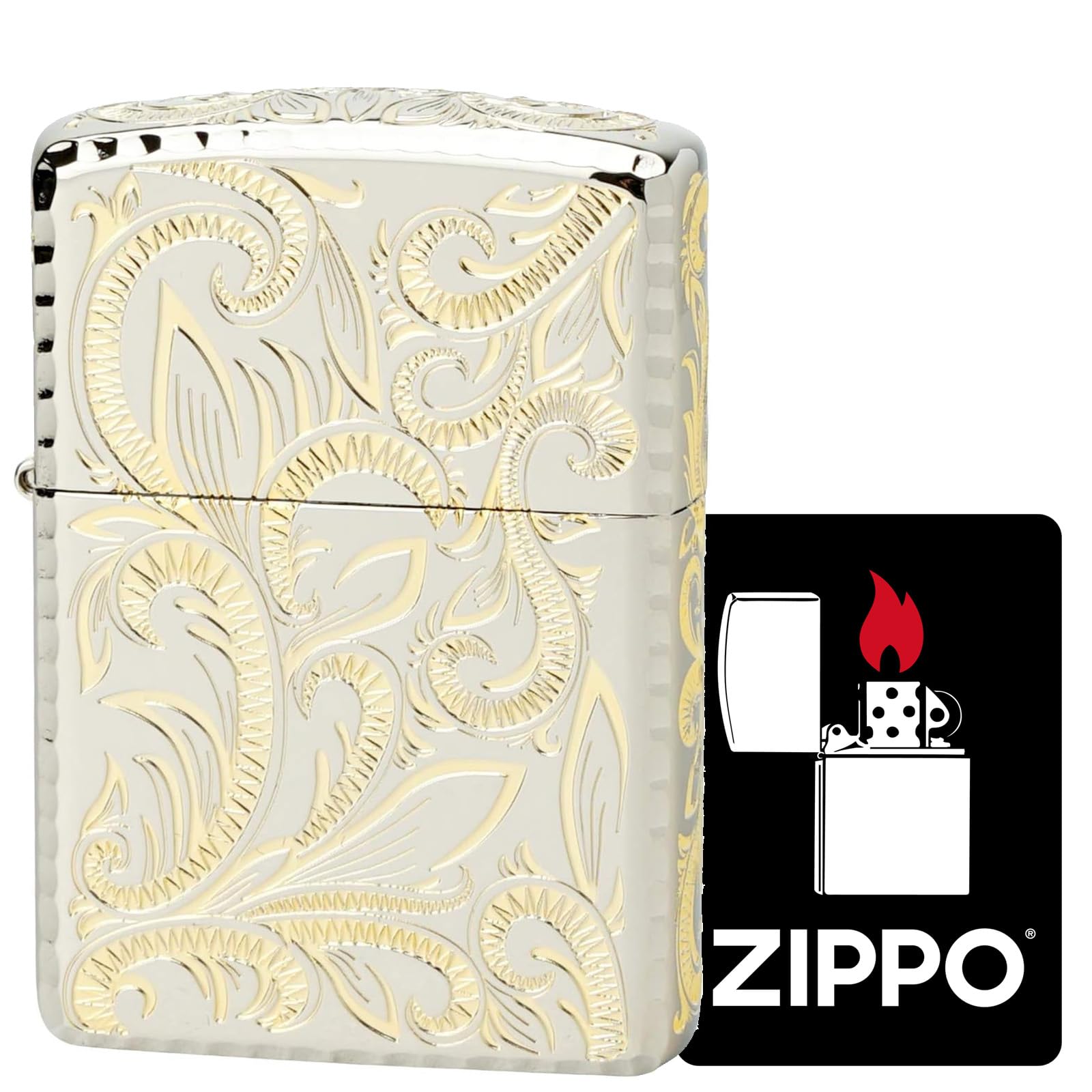 Amazon.co.jp: ZIPPO(ジッポー) ライター クラシックアラベスク 5面