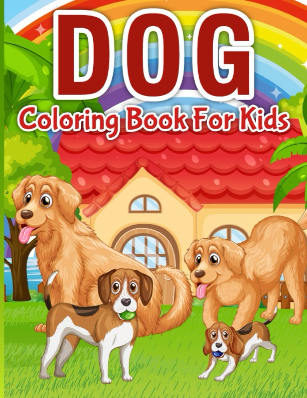 Dog coloring book