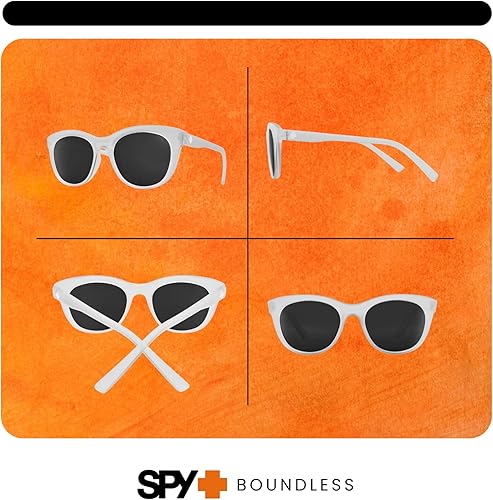 Vista 16 de SPY Boundless Cateye - Lentes de sol para hombre y mujer + paquete con kit de gafas de diseñador iWear