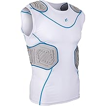 Bull Rush Football Padded Compression Shirt, Boys