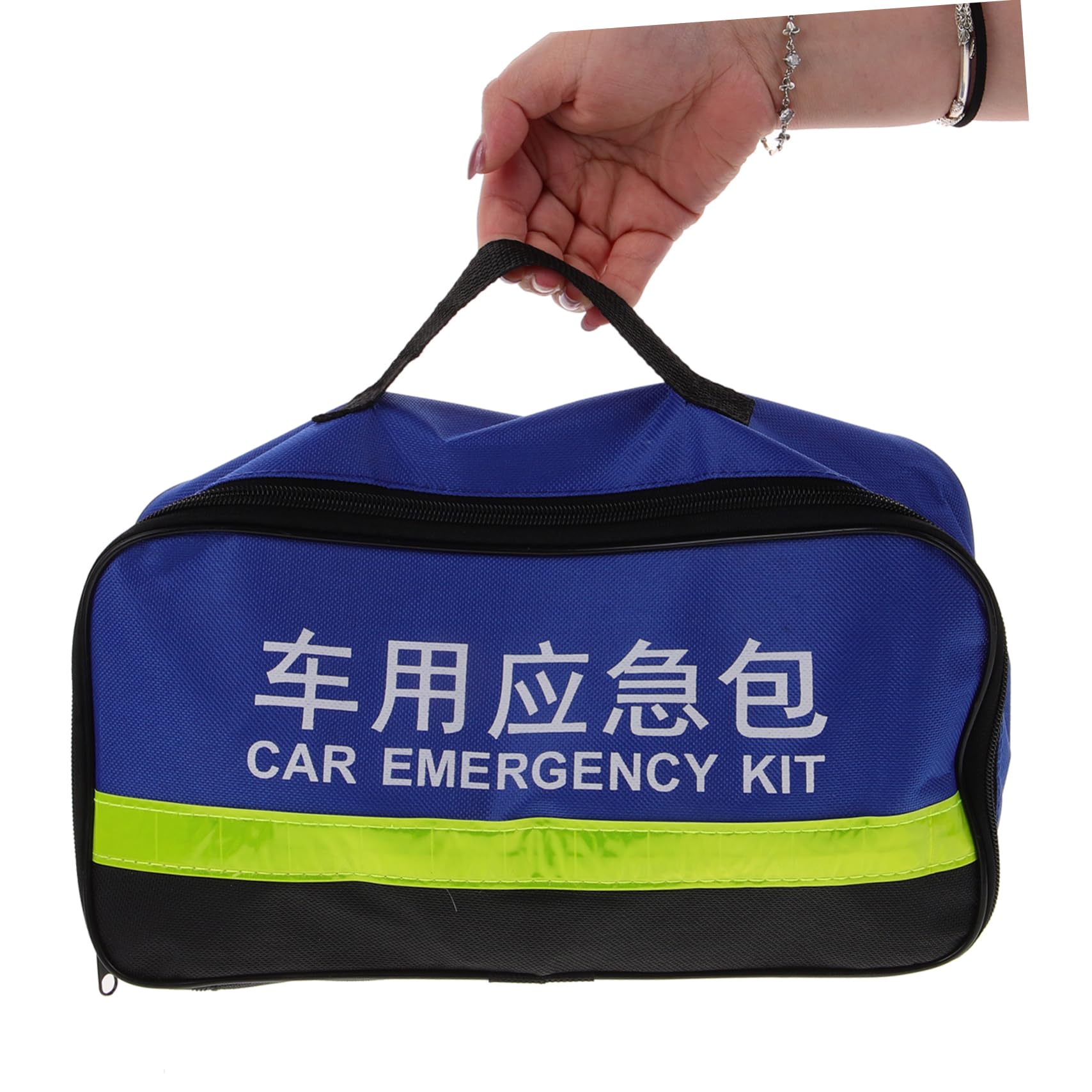 iplusmile Kit di Emergenza Auto, Assistenza Completa per Guasti e Controlli Veicolo, Utensili Abs, Gomma, Metallo e Tessuto