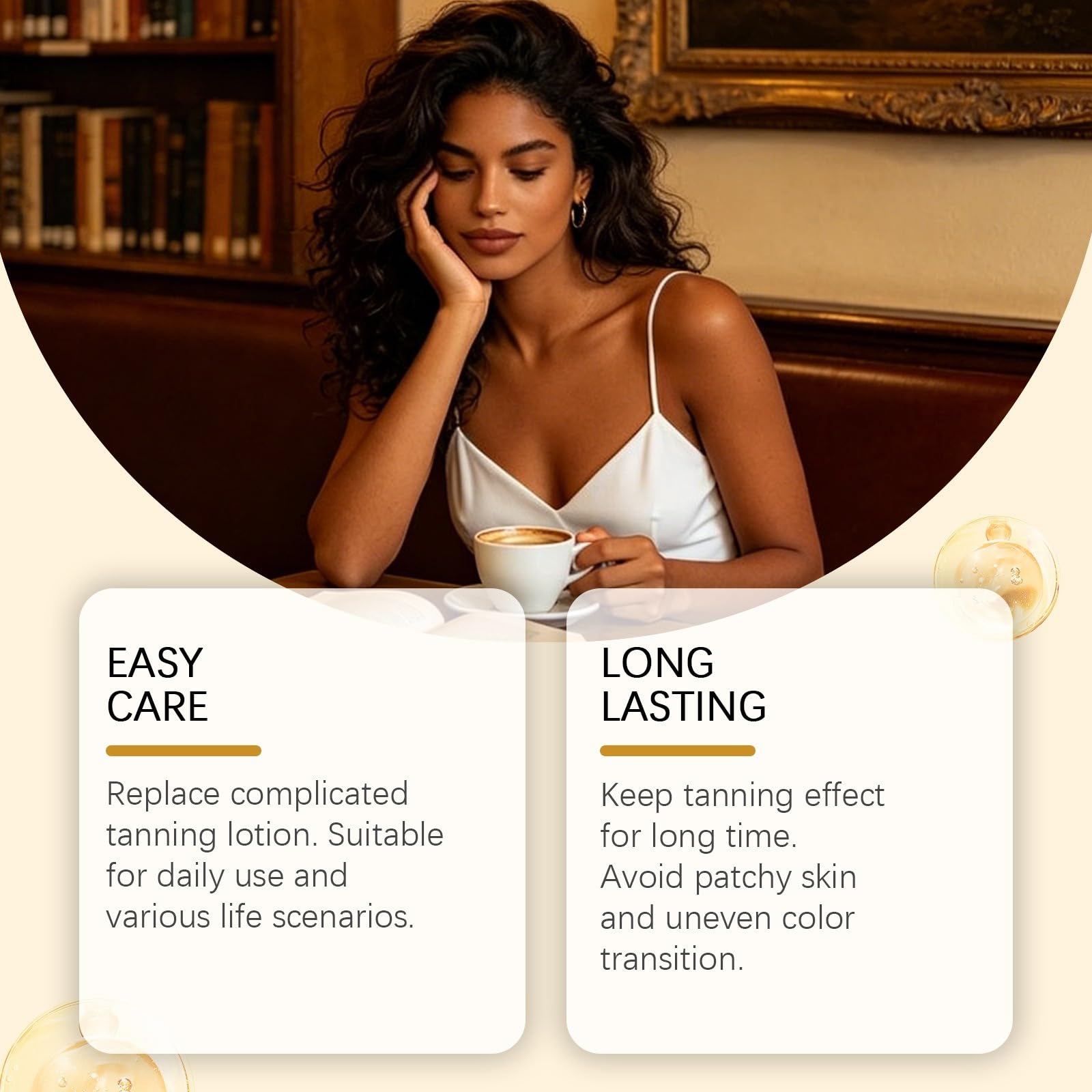 SUN-FREE GLOW TANNING MICRONEEDLE PATCHES, Autoabbronzante per Unisex, Natural Bronze Finish, Even Complexion, Anti-Orange Hue, Hydrating Formula Suits All Epidermis
