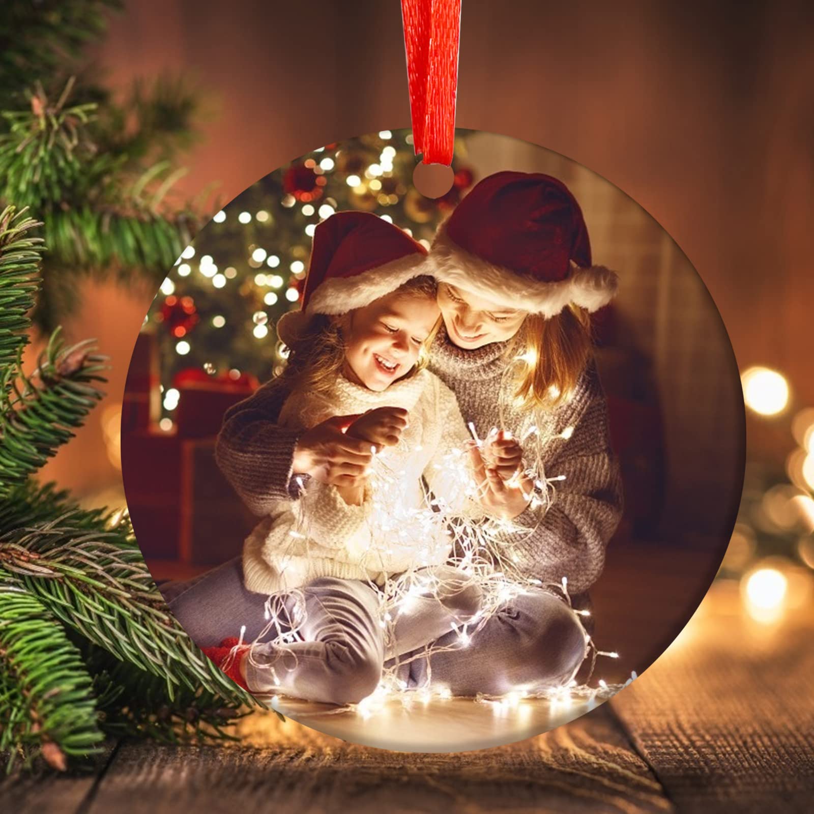Amazon.co.jp: カスタマイズ写真オーナメント クリスマス用 2021