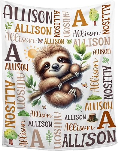 Miniatura 23 de Manta de bebé personalizada de conejo, regalos personalizados de conejito para niños y niñas, ultra suave, afelpada, acogedora y transpirable, manta