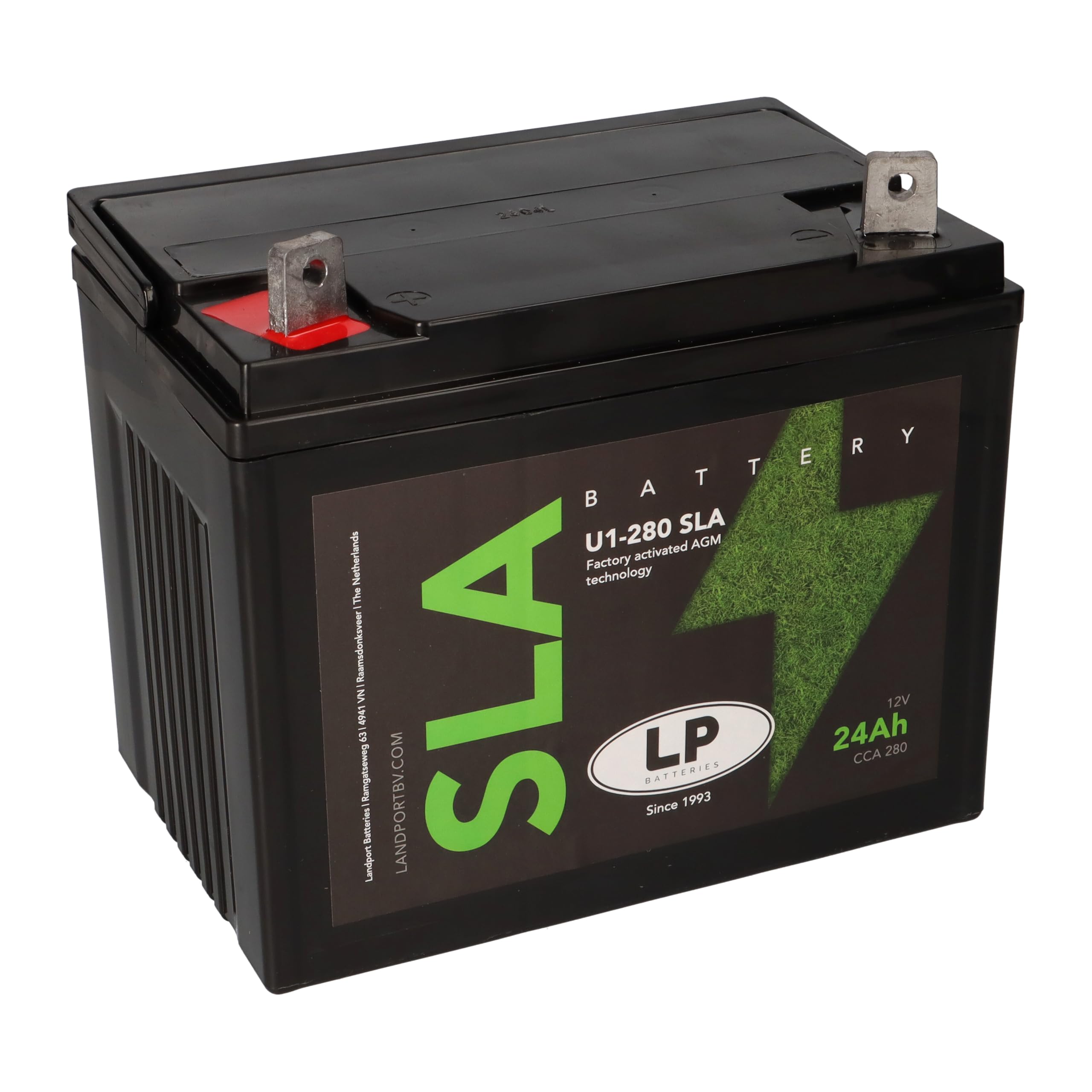 U1-280 SLA-AGM Technologie Rasenmäherbatterie 12V/24Ah280A absolut wartungsfrei